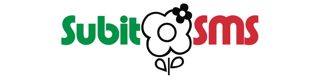 SubitoSMS logo con colori dell'Italia