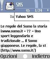 Esempio di risposta